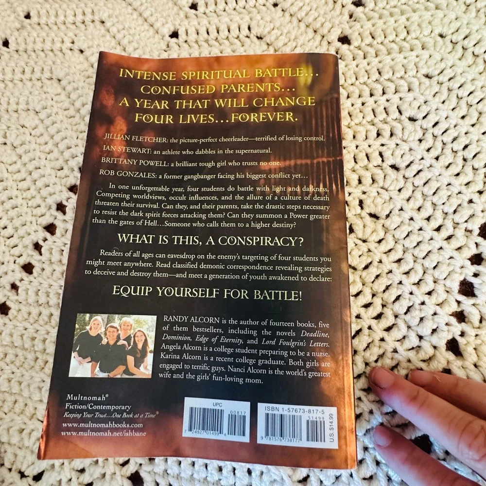 The Ishbane Conspiracy Randy Alcorn Christian Fiction Paperback ISBN 1576738175‎
